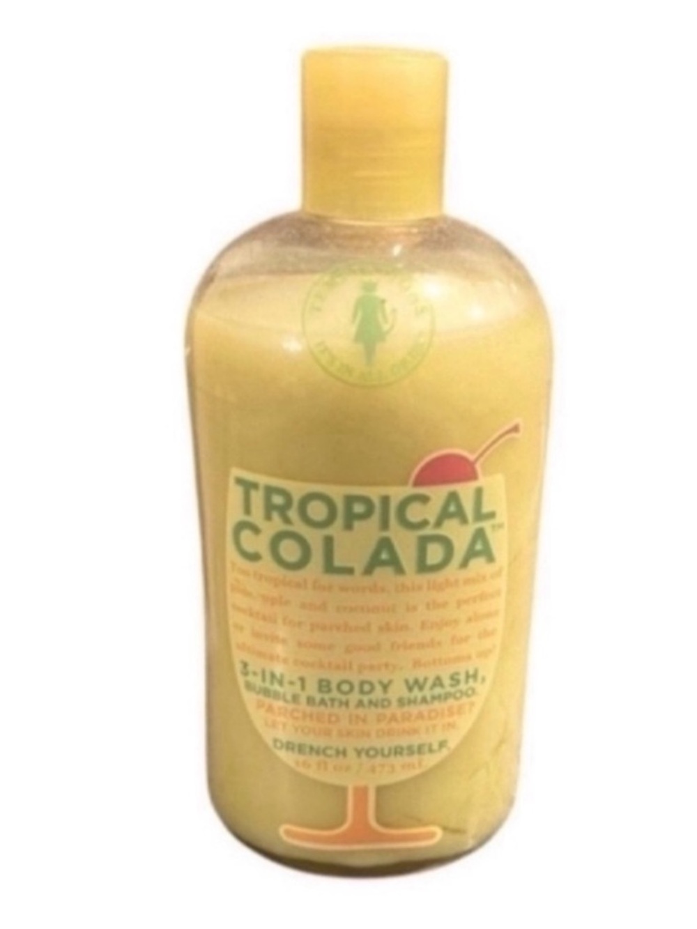 Rare Temptations Tropical Colada 3 in 1 Body Wash, Bubble Bath and Shampoo